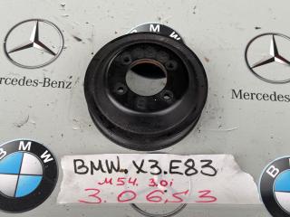шкив помпы BMW X3 E83 2006, 3.0 л., M54 B30 (306S3), бензин, 1436590