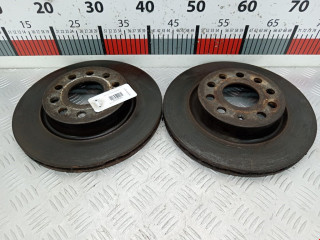 диск тормозной передний Volkswagen Golf 5 поколение 2008, 1.9 л., МКПП, универсал, 1K0615301AS