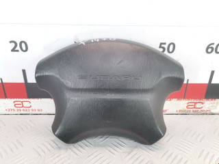 подушка безопасности водителя Subaru Impreza 1 поколение (GM/GC/GF) [рестайлинг] 1998, 1.6 л., МКПП, универсал, 98211FA201ML