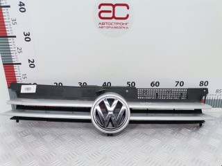 решетка радиатора Volkswagen Golf 4 поколение 2002, 1.6 л., МКПП, хетчбэк 5 дв., 1J0853653C