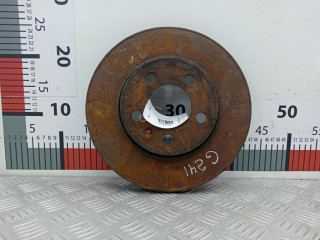 диск тормозной передний Volkswagen Golf 4 поколение 1999, 1.4 л., МКПП, хетчбэк 5 дв., 6R0615301C