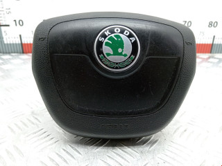 подушка безопасности водителя Skoda Octavia 2 поколение (A5) [рестайлинг] 2012, 1.6 л., МКПП, универсал, 5J0880201D3X1