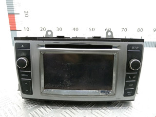 магнитола Toyota Avensis 3 поколение (T270) [рестайлинг] 2012, 2.0 л., МКПП, седан, 86140-05010