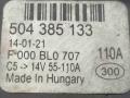 генератор Fiat Ducato 3 поколение 2014, 2.3 л., JTD, дизель, МКПП, микроавтобус, передний привод, 504385133, F000BL0707 - фото №10