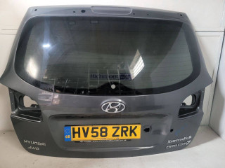крышка багажника (дверь 3-5) Hyundai Santa Fe 2 поколение (CM) 2008, 2.2 л., D4EB, дизель, АКПП, серый, внедорожник 5 дв.
