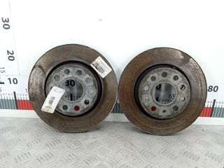 диск тормозной передний Volkswagen Golf 5 поколение 2005, 1.6 л., МКПП, универсал, 1K0615301AS