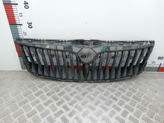 решетка радиатора Skoda Octavia 2 поколение (A5) [рестайлинг] 2009