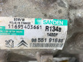 компрессор кондиционера Peugeot 407 1 поколение 2006, 9655191680, 11695403661 - фото №8