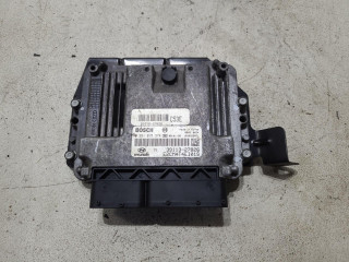 блок управления двигателем Hyundai Santa Fe 2 поколение (CM) 2008, 2.2 л., D4EB, дизель, АКПП, серый, внедорожник 5 дв., 0281015374, 3911327826