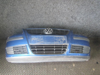 бампер передний Volkswagen Polo 4 поколение [рестайлинг] 2007, 1.4 л., МКПП, хетчбэк 5 дв.