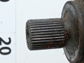 полуось передняя левая (приводной вал, ШРУС) Skoda Octavia 2 поколение (A5) [рестайлинг] 2010, 1.6 л., МКПП, хетчбэк 5 дв., 3C0407271AJ - фото №2