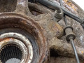кулак задний левый Mercedes-Benz M-Класс W163 2000, 2.7 л., АКПП, внедорожник 5 дв., A1633500108 - фото №5