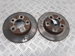 диск тормозной задний SEAT Leon 1 поколение 2001, 1.6 л., МКПП, хетчбэк 5 дв., 1J0615601