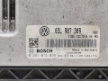 блок управления двигателем Volkswagen Passat B6 2009, 2.0 л., МКПП, универсал, 03L907309 - фото №2