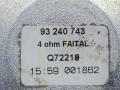 динамик высокочастотный (пищалка) Opel Astra H/Family [рестайлинг] 2008, 1.6 л., МКПП, кабриолет, 93240743 - фото №3