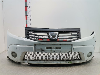 бампер передний Renault Sandero 1 поколение 2012, 1.2 л., МКПП, хетчбэк 5 дв., 8200526596
