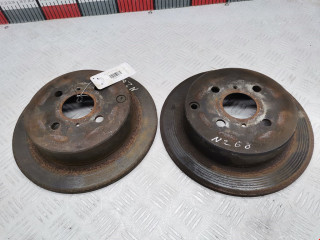 диск тормозной задний Toyota Yaris Verso 1 поколение 1999, 1.3 л., МКПП, минивэн, 4243152050