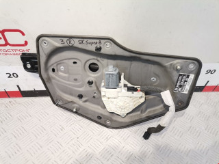 стеклоподъемник электрический задний правый Skoda Superb 2 поколение 2010, 1.9 л., МКПП, лифтбэк, 3T0839462