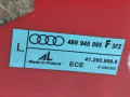 фонарь задний левый Audi A6 C5 [рестайлинг] 2002, 2.4 л., вариатор, универсал, 4B9945095F - фото №5