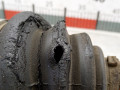 полуось передняя левая (приводной вал, ШРУС) Audi A4 B5 1998, 1.6 л., МКПП, седан, 8D0407271BA - фото №6