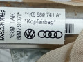 подушка безопасности боковая (шторка) Volkswagen Scirocco 3 поколение 2011, 2.0 л., МКПП, хетчбэк 3 дв., 1K8880741A - фото №3