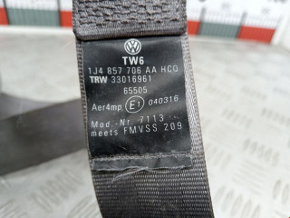 ремень безопасности Volkswagen Golf 4 поколение 2001, 1.4 л., МКПП, хетчбэк 5 дв., 1J4857706AA
