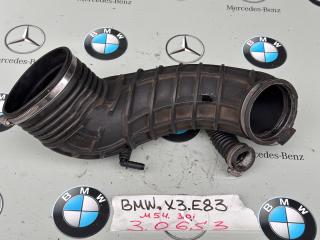 патрубок воздушного фильтра BMW X3 E83 2006, 3.0 л., M54 B30 (306S3), бензин, 3412292