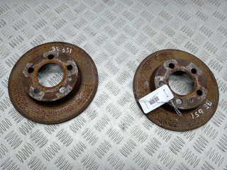 диск тормозной задний Volkswagen Golf 4 поколение 1999, 1.9 л., МКПП, хетчбэк 3 дв., 2Q0615601H