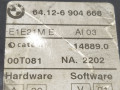 подогреватель охлаждающей жидкости BMW 3 серия E46 2000, 3.0 л., TD, дизель, МКПП, седан, задний привод, 64126904668, 6904668 - фото №4