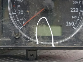 щиток приборов (приборная панель) Volkswagen Sharan 1 поколение [рестайлинг] 2002, 1.9 л., МКПП, минивэн, 7M3920800MZ02