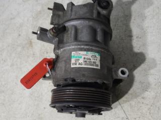 компрессор кондиционера Volkswagen Passat B6 2009, 2.0 л., TDi PD, CBAA, дизель, 6МКПП, серебристый, универсал, передний привод, 5N0820803