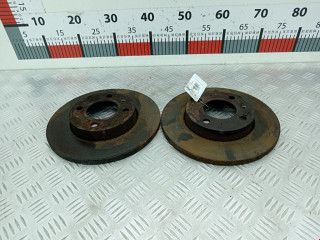 диск тормозной задний Volkswagen Golf 3 поколение 1995, 1.9 л., МКПП, хетчбэк 3 дв., 6N0615601