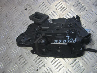 замок двери передней левой Volkswagen Polo 5 поколение 2012, 5K1837015E