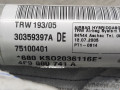 подушка безопасности боковая (шторка) Audi A6 4F/C6 2005, 3.0 л., вариатор, универсал, 4F9880741A - фото №4