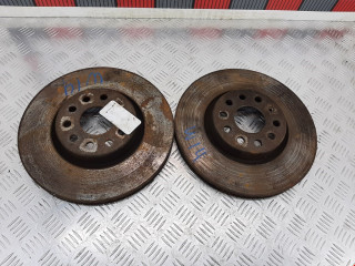 диск тормозной передний Volkswagen Passat B6 2008, 2.0 л., МКПП, седан, 5Q0615301F