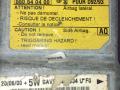 блок AirBag Peugeot 406 1 поколение [рестайлинг] 2000, 2.0 л., дизель, МКПП, универсал, 9642163080, 550540400 - фото №2