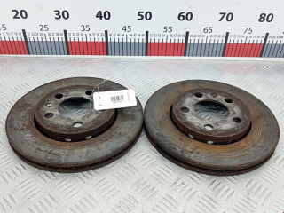 диск тормозной передний Volkswagen Golf 4 поколение 1998, 1.4 л., МКПП, хетчбэк 5 дв., 6R0615301C