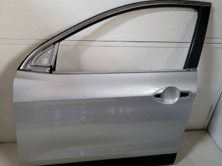 дверь передняя левая Nissan Qashqai 2 поколение 2015, 1.2 л., Ti, бензин, АКПП, серебристый, внедорожник 5 дв., передний привод