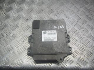 блок управления двигателем Peugeot 206 1 поколение 1999, 1.4 л., 9639907880