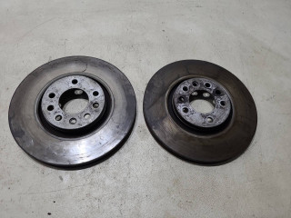 диск тормозной передний Opel Astra H 2007, 1.9 л., Z 19 DT, дизель, 6МКПП, серый, универсал