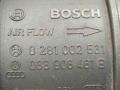 расходомер воздуха Volkswagen Passat B6 2007, 1.9 л., TD, дизель, МКПП, передний привод, 038906461B, 0281002531 - фото №4