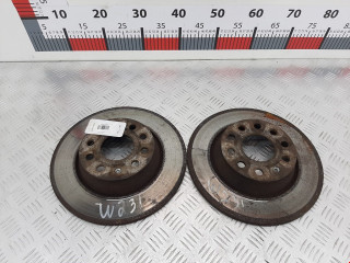 диск тормозной задний Volkswagen Passat CC 1 поколение 2009, 2.0 л., МКПП, седан, 1K0615601AD