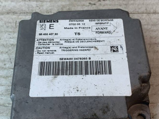 блок AirBag Peugeot 307 1 поколение 2004, 1.6 л., бензин, МКПП, универсал, 5WK42908, 07020512, 9645840780