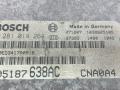 блок управления двигателем Chrysler Sebring 3 поколение 2009, 2.0 л., дизель, МКПП, кабриолет, 0281014264, P05187638AC - фото №8