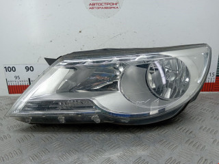 фара левая Volkswagen Tiguan 1 поколение 2008, 2.0 л., МКПП, внедорожник 5 дв., 5N2941031K