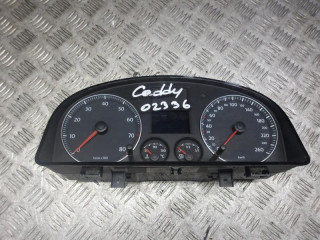 щиток приборов (приборная панель) Volkswagen Caddy 3 поколение 2006, 2.0 л., МКПП, минивэн, 1T0920862B