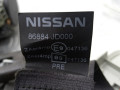 ремень безопасности Nissan Qashqai+2 J10 [рестайлинг] 2011, 1.6 л., МКПП, внедорожник 5 дв., 86884JD000 - фото №7