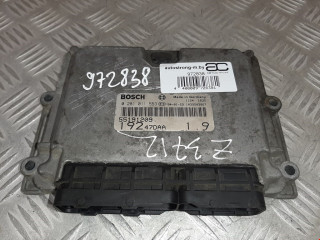 блок управления двигателем Fiat Stilo 1 поколение 2004, 1.9 л., МКПП, хетчбэк 5 дв., 55198058
