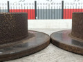 диск тормозной задний Toyota Celica 7 поколение (T230) 2001, 1.8 л., МКПП, купе, 4243120420 - фото №2