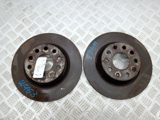 диск тормозной задний Volkswagen Passat B7 2011, 2.0 л., АКПП, универсал, 5Q0615601G